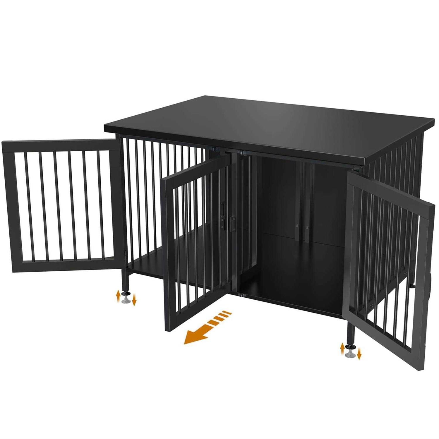 Gdlf Double Dog Crate with Divider for 1 or 2 Dogs - Nail Gallerys
