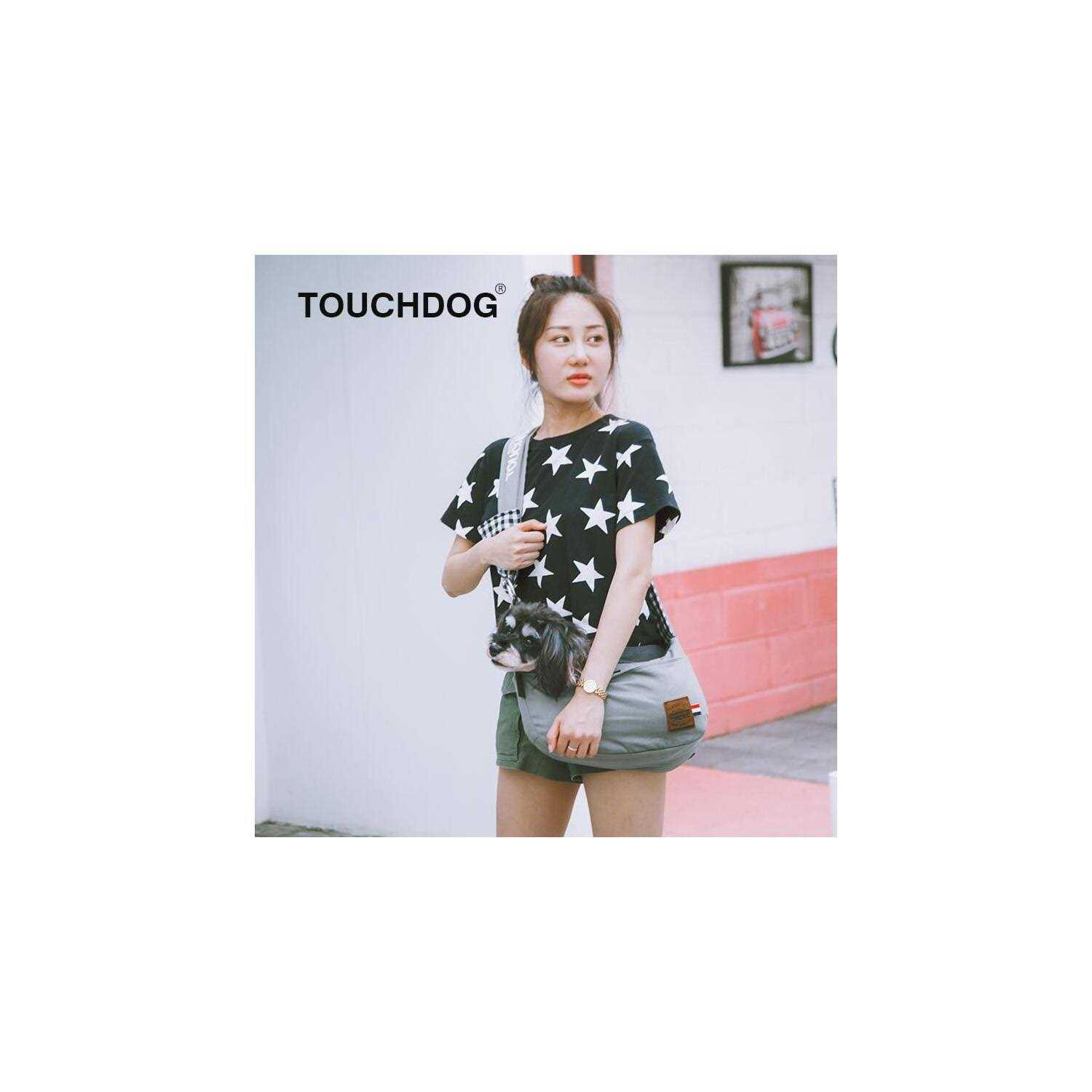 Touchdog Toga-Bark Over-The-Shoulder Hands-Free Pet Carrier - Nail Gallerys