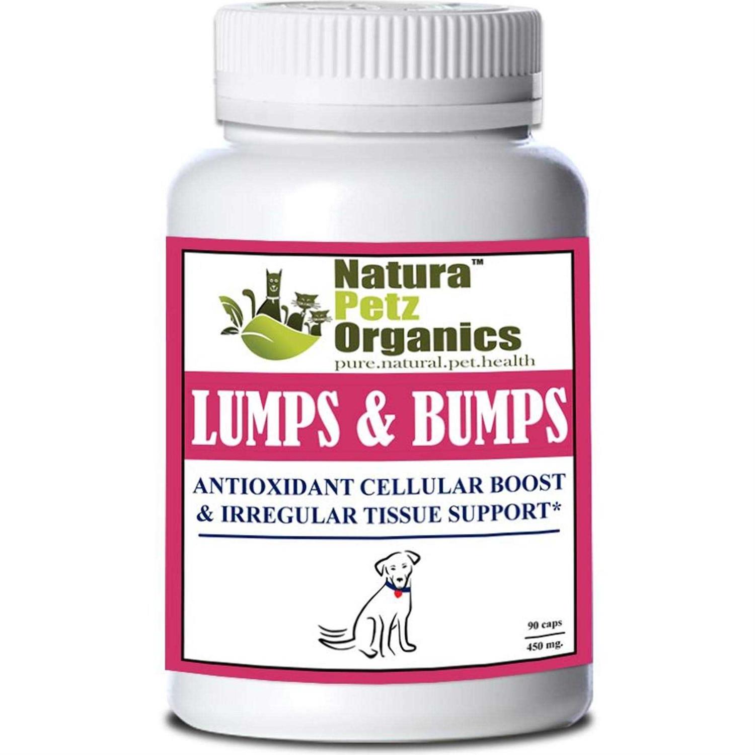 Natura Petz Organics Lumps and Bumps Capsules Irregular Tissue Support* for Dogs and Cats* - Nail Gallerys