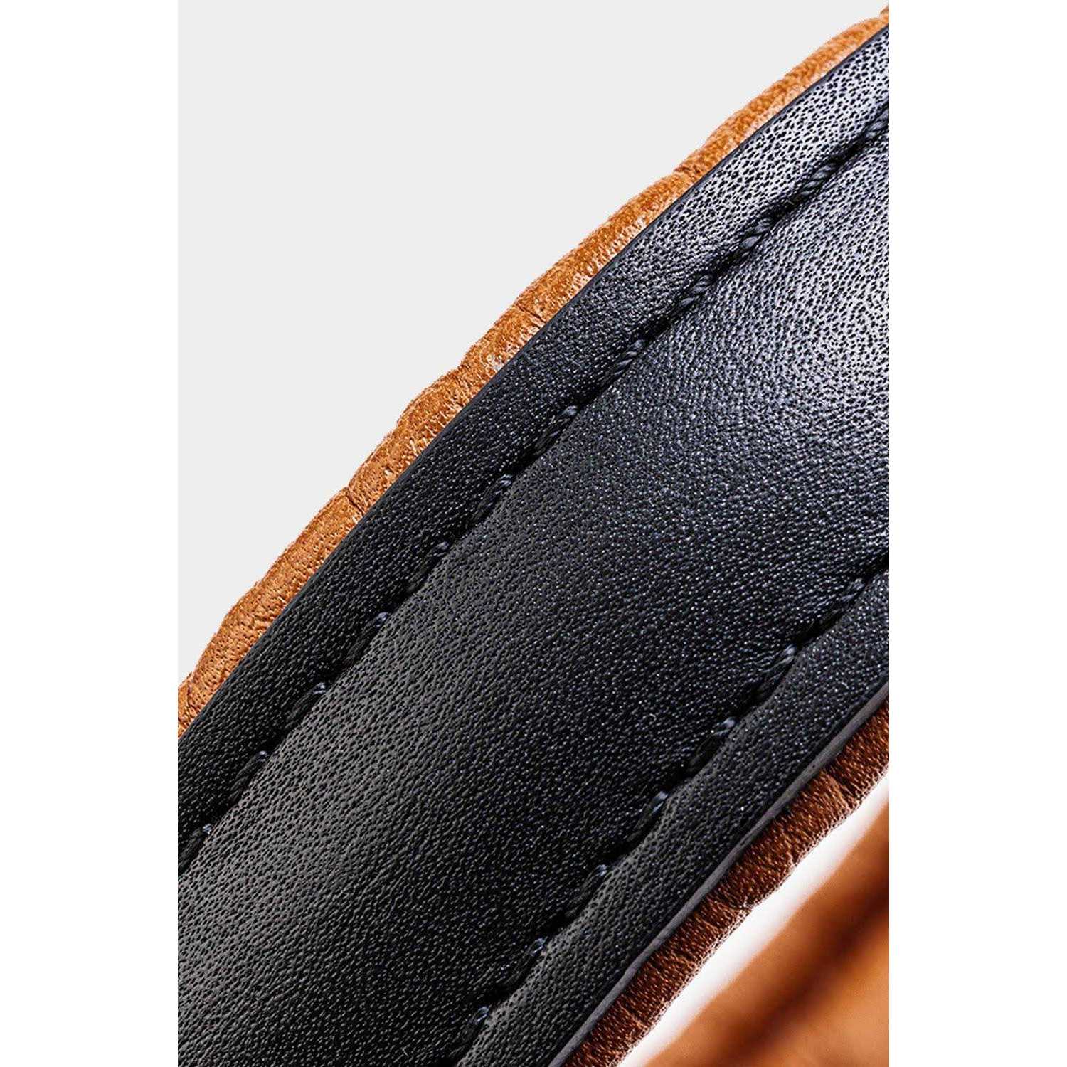 HUGO & HUDSON Padded Leather Dog Collar - Nail Gallerys