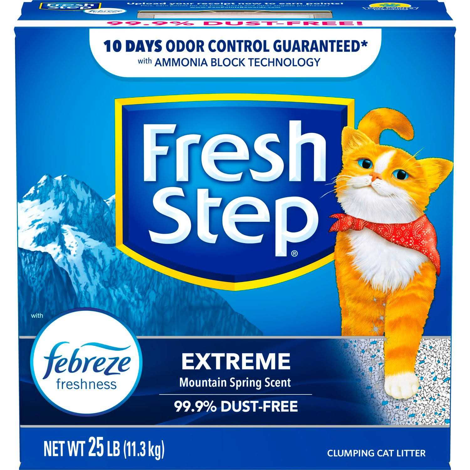 Fresh Step Extreme Febreze Clumping Cat Litter - Nail Gallerys
