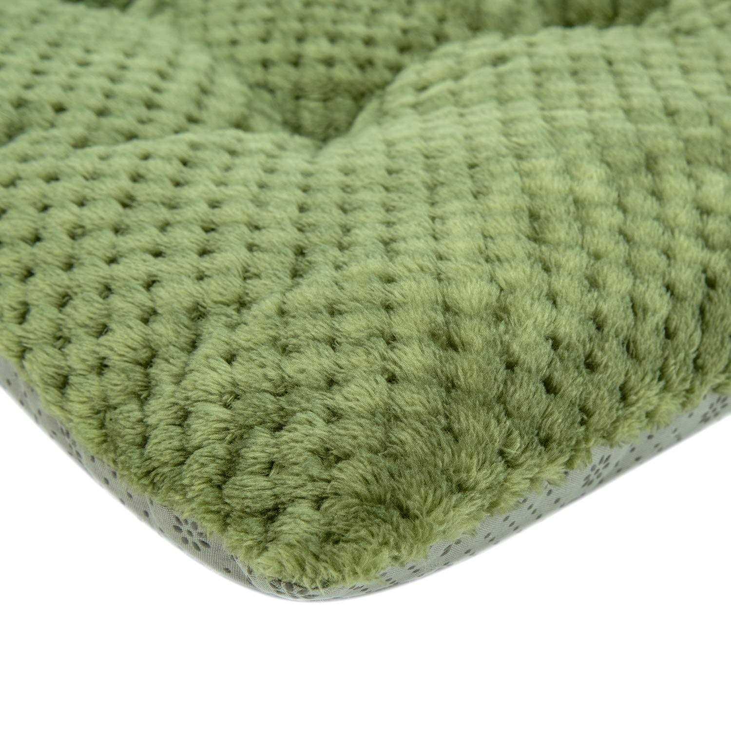 WONDER MIRACLE Fuzzy Deluxe Pet Beds, Super Plush Dog or Cat Beds Ideal for Dog Crates - Nail Gallerys