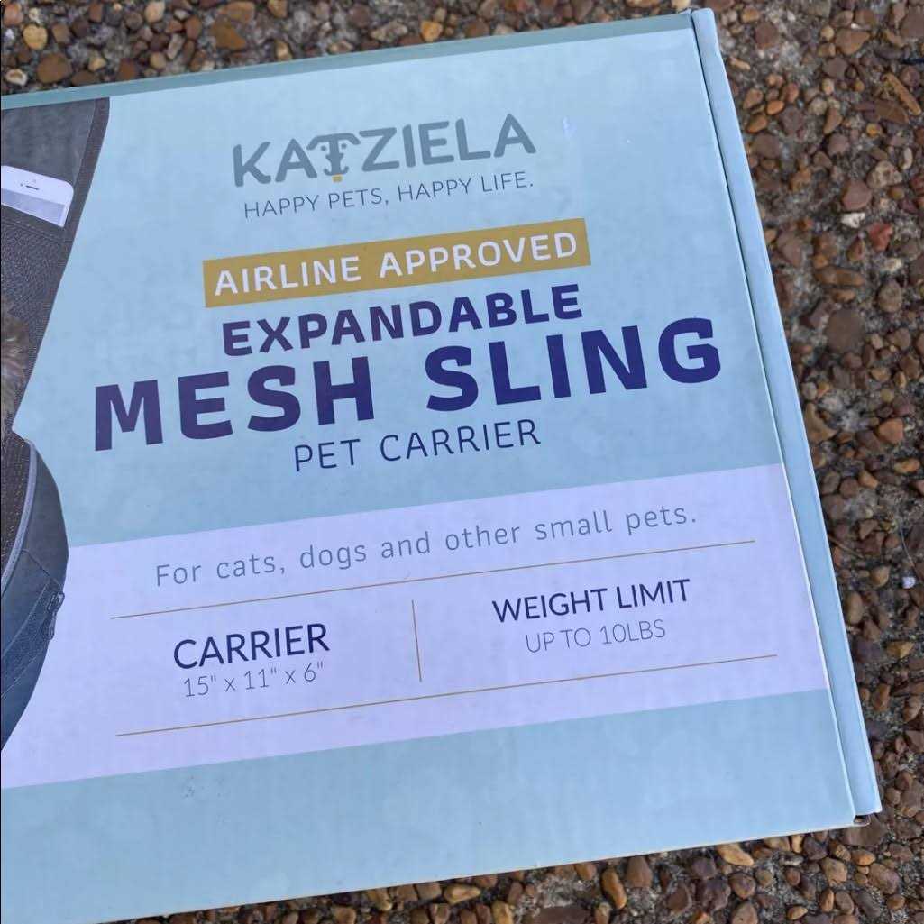 Katziela Expandable Pet Carrier Sling Bag - Nail Gallerys