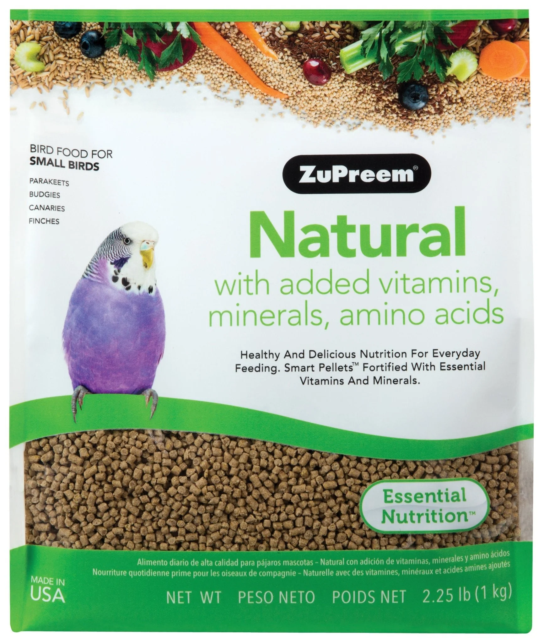 ZuPreem Natural Premium Daily Bird Food - Nail Gallerys