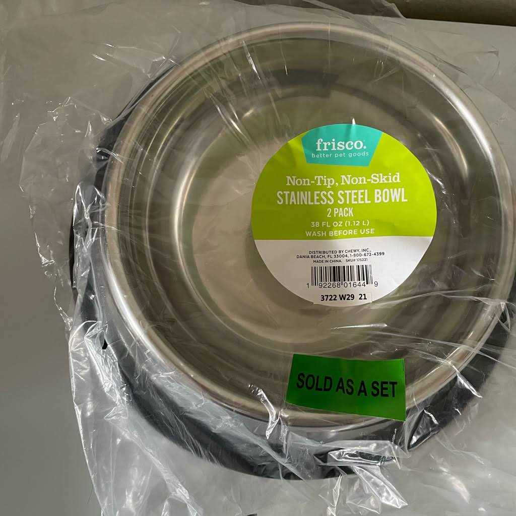 Frisco Stainless Steel Bowl - Nail Gallerys