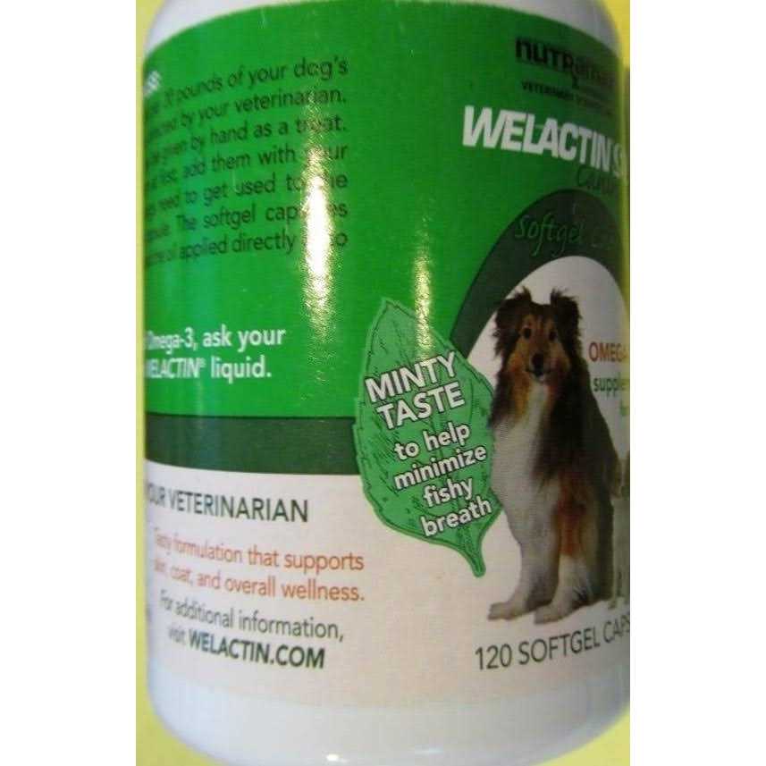 Welactin Omega-3 Supplement Dogs - Nail Gallerys