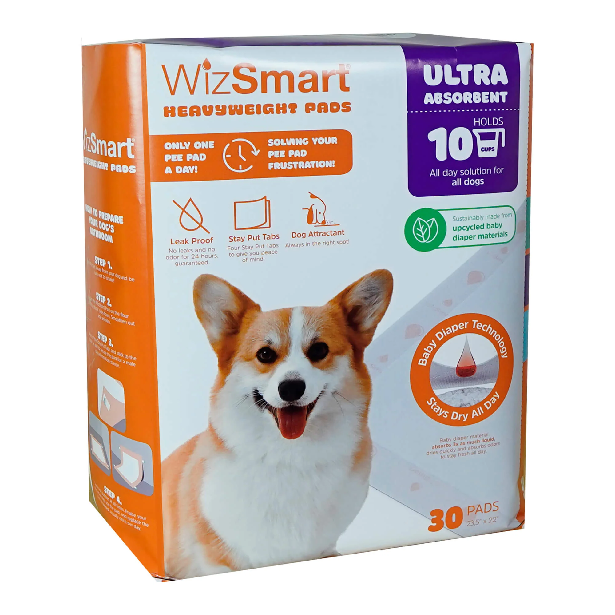 Wizsmart Heavyweight Ultra Absorbent Pads - Nail Gallerys