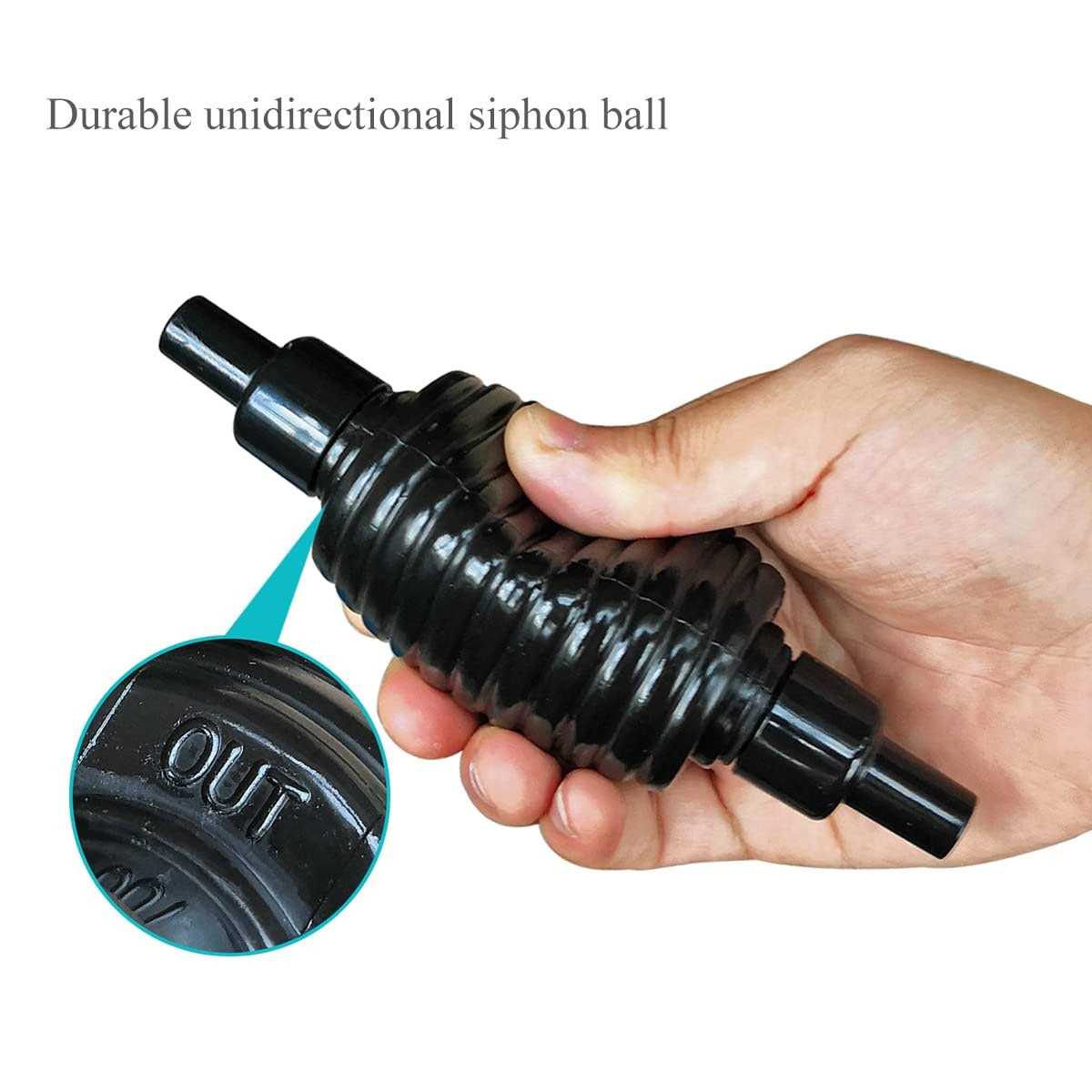 Laifoo Aquarium Siphon Vacuum Cleaner for Fish Tank Cleaning Gravel & Sand - Nail Gallerys