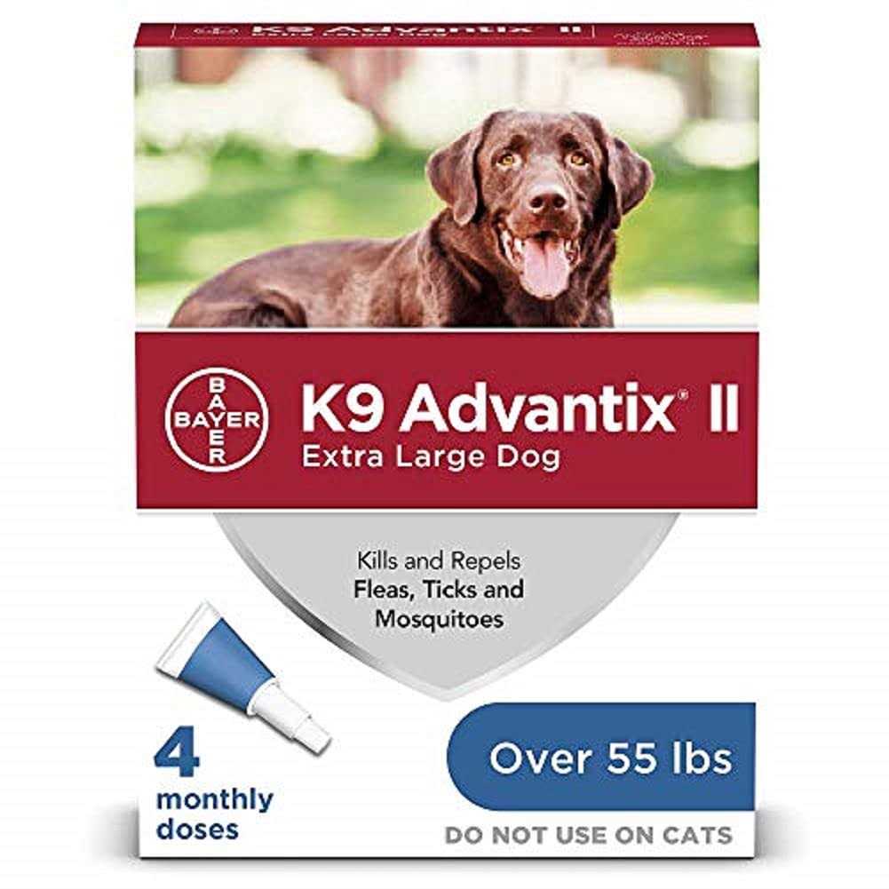 K9 Advantix II Vet-Recommended Flea Tick & Mosquito Prevention for XL Dogs +55 lbs - Nail Gallerys