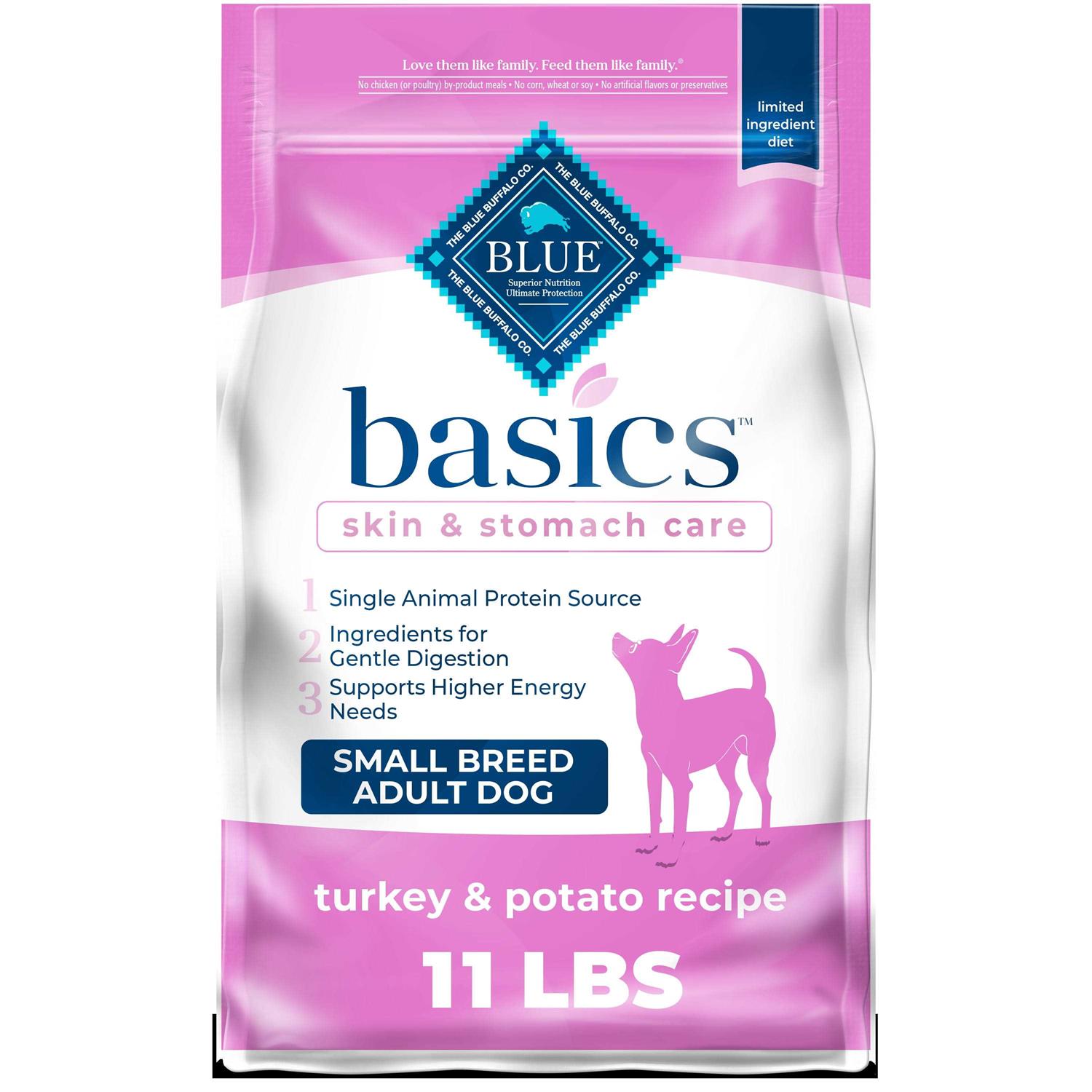 Blue Buffalo Basics Turkey & Potato Small Breed Dry Dog Food - Nail Gallerys