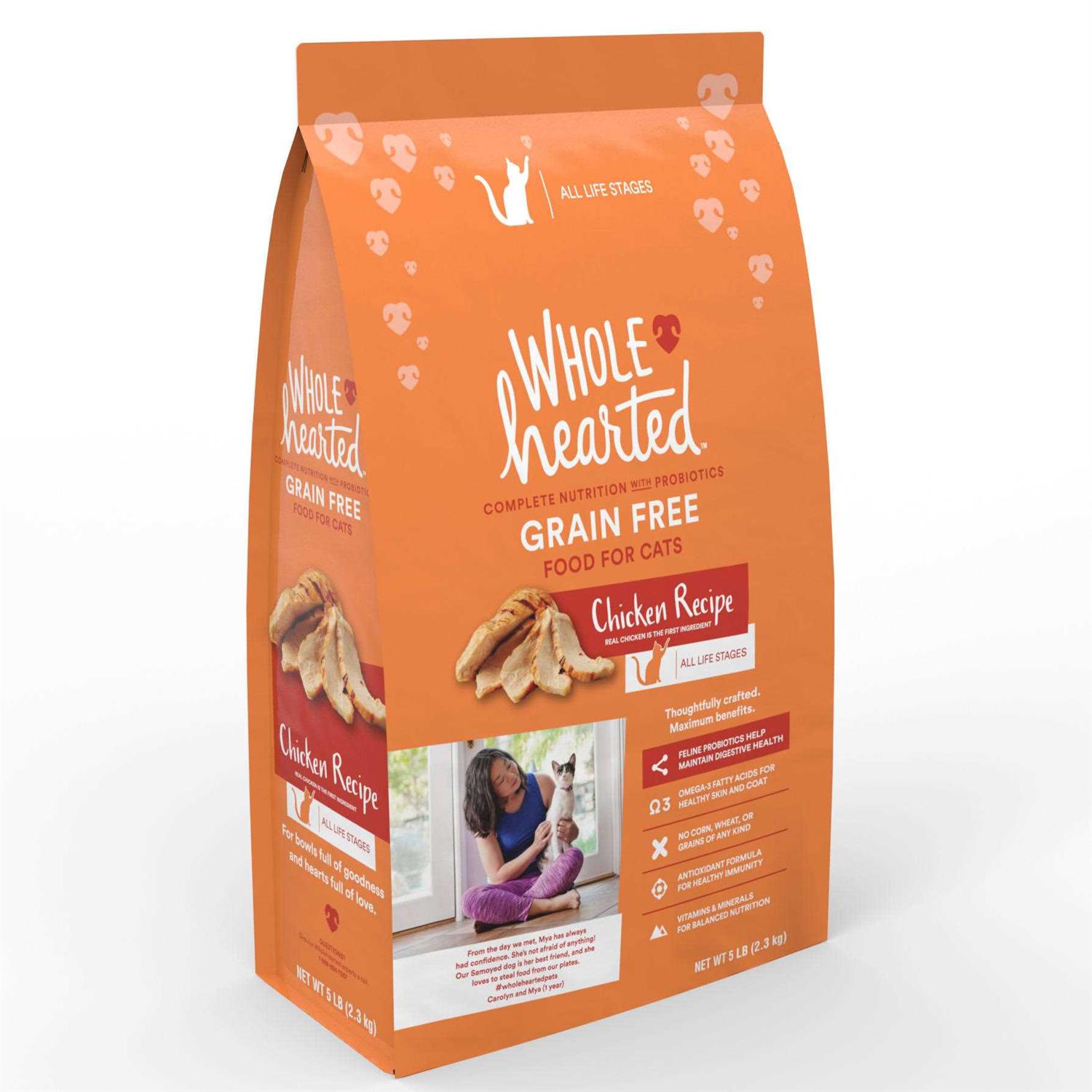 WholeHearted Grain Free Chicken Formula Dry Cat Food - Nail Gallerys