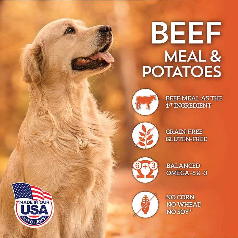 Wholesomes Grain Free Beef Meal & Potatoes Recipe Dry Dog Food - Nail Gallerys