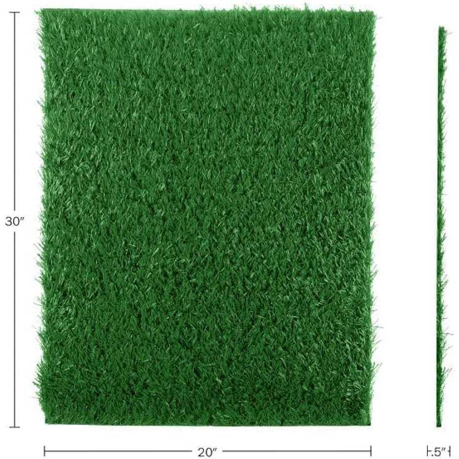 Petmaker Artificial Grass Puppy Dog Potty Pad with Tray - Nail Gallerys