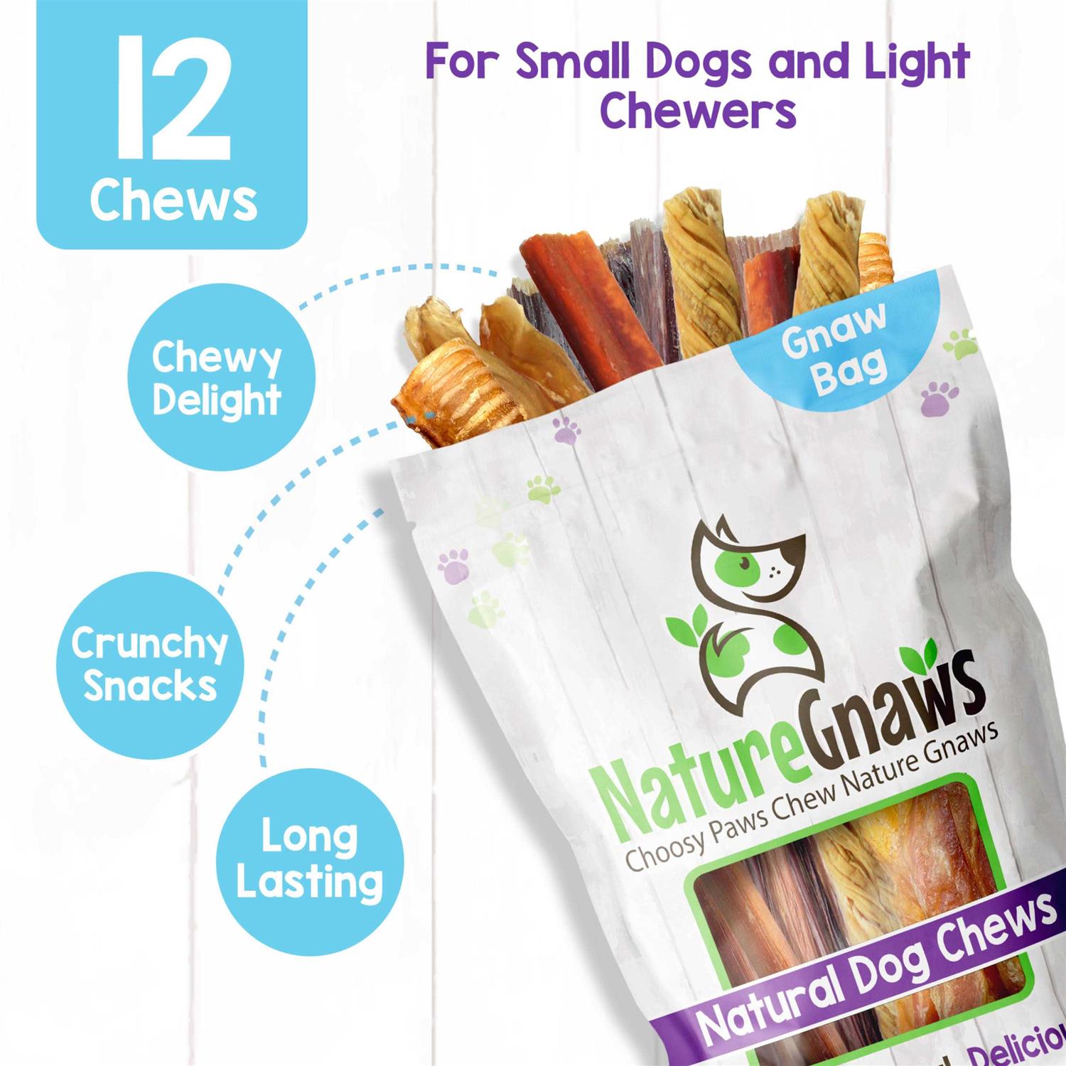 Nature Gnaws Variety Pack Natural Dog Chews - Nail Gallerys
