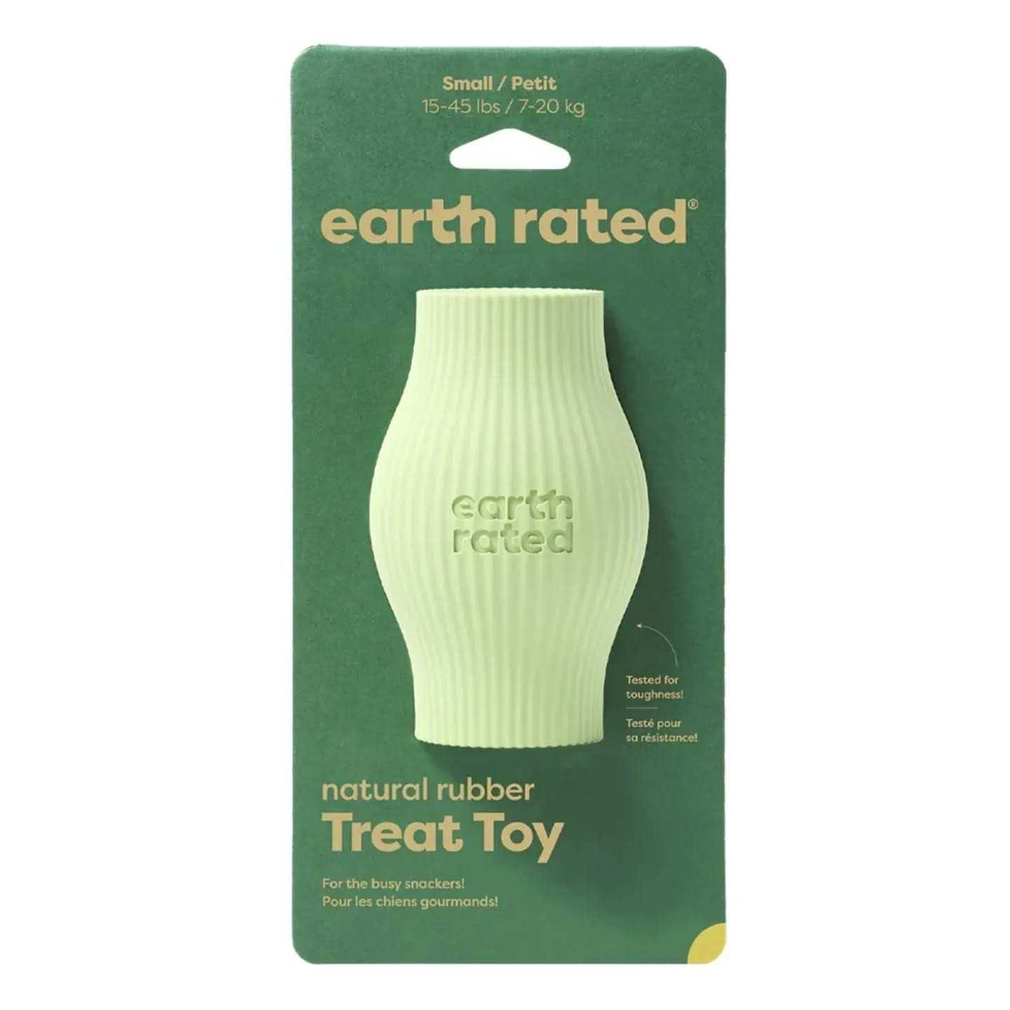 Earth Rated Dog Treat Toy Green Rubber - Nail Gallerys