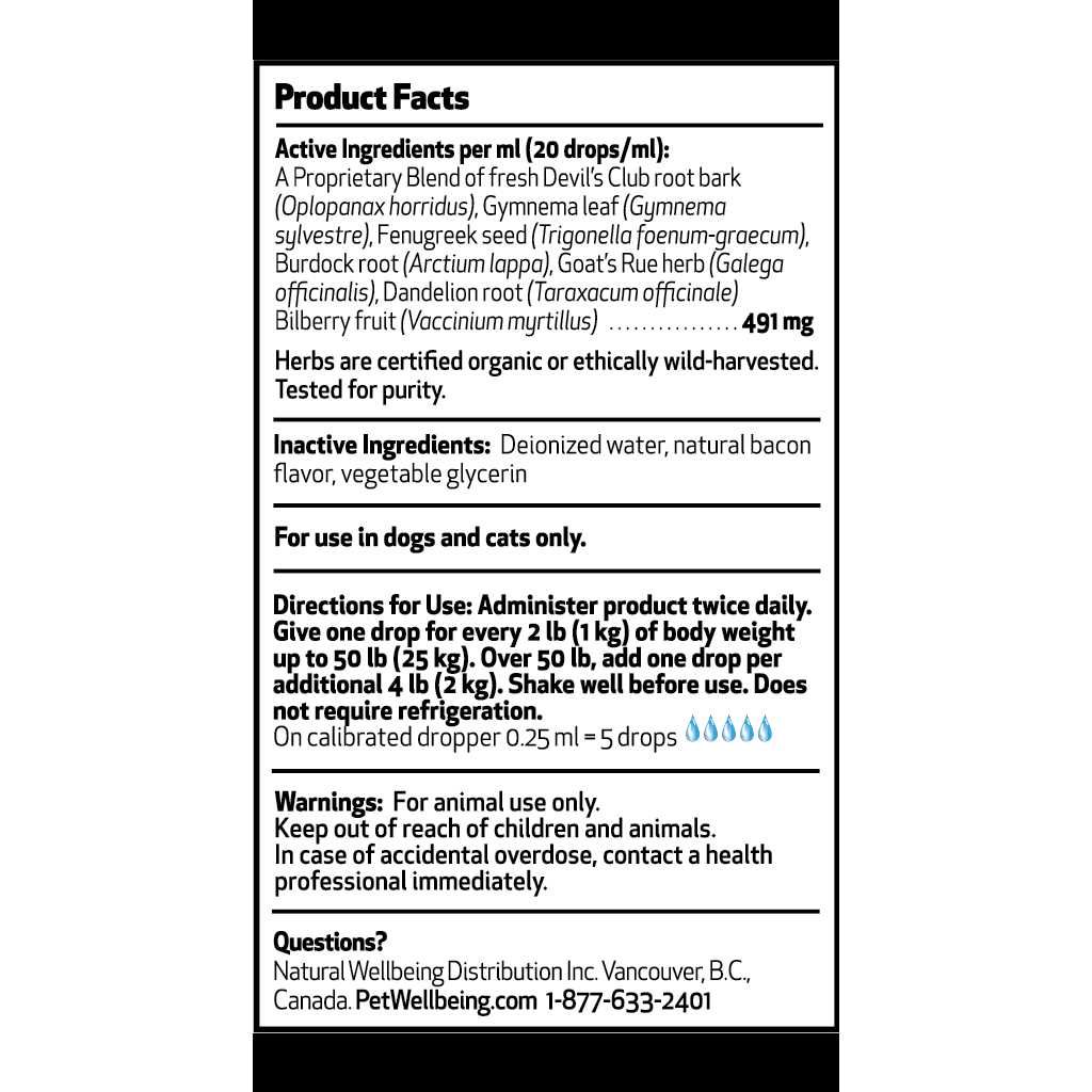 Pet Wellbeing Blood Sugar Gold for Dogs - Nail Gallerys