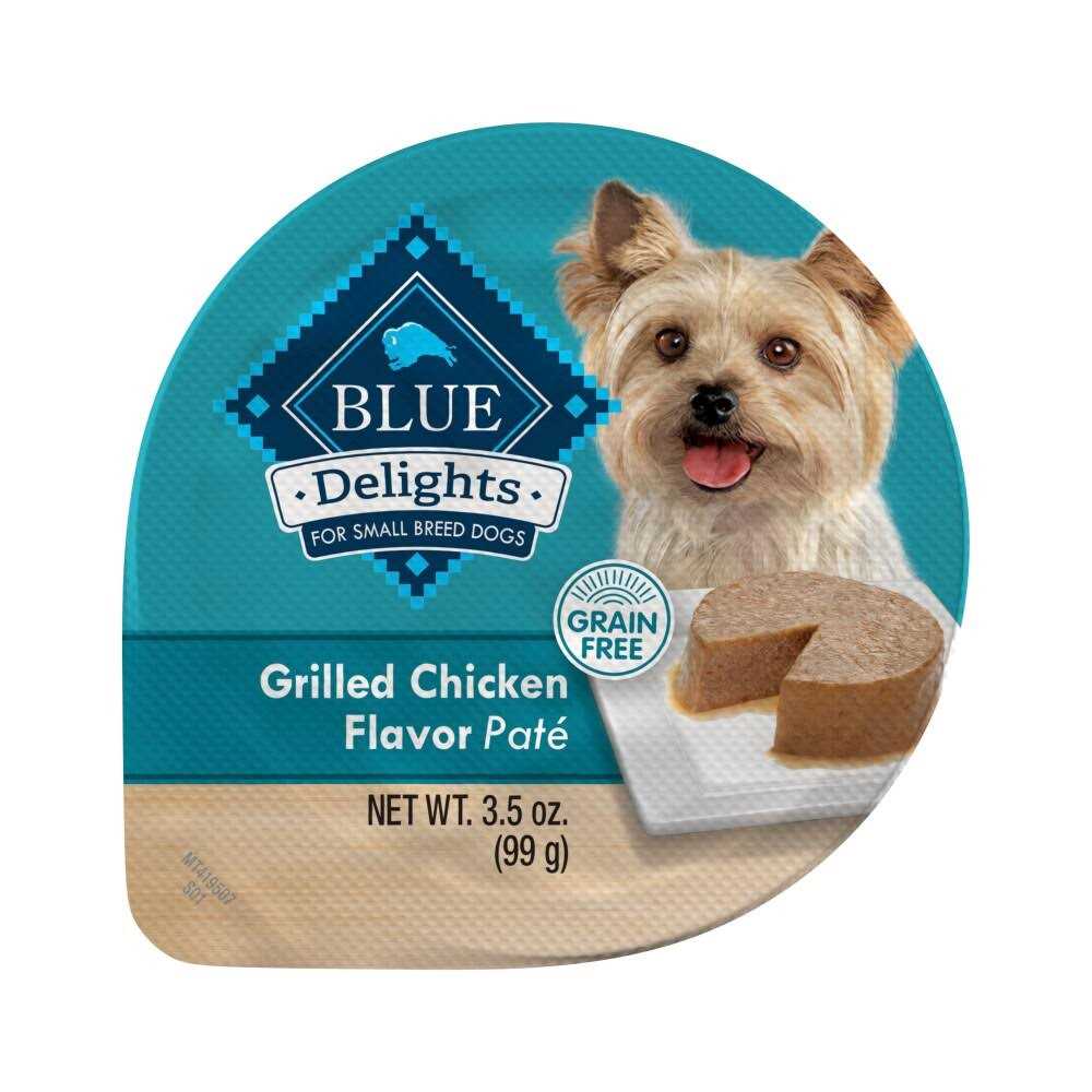 Blue Buffalo Delights Grilled Chicken Flavor Pate Small Breed Dog Food - Nail Gallerys