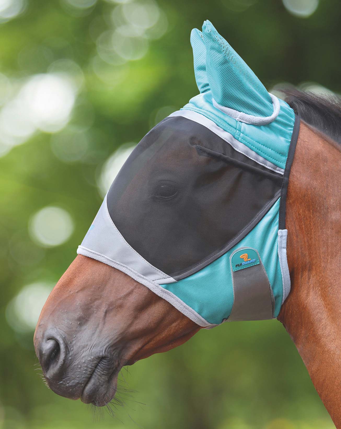 Shires Deluxe Horse Fly Mask with Ears - Nail Gallerys