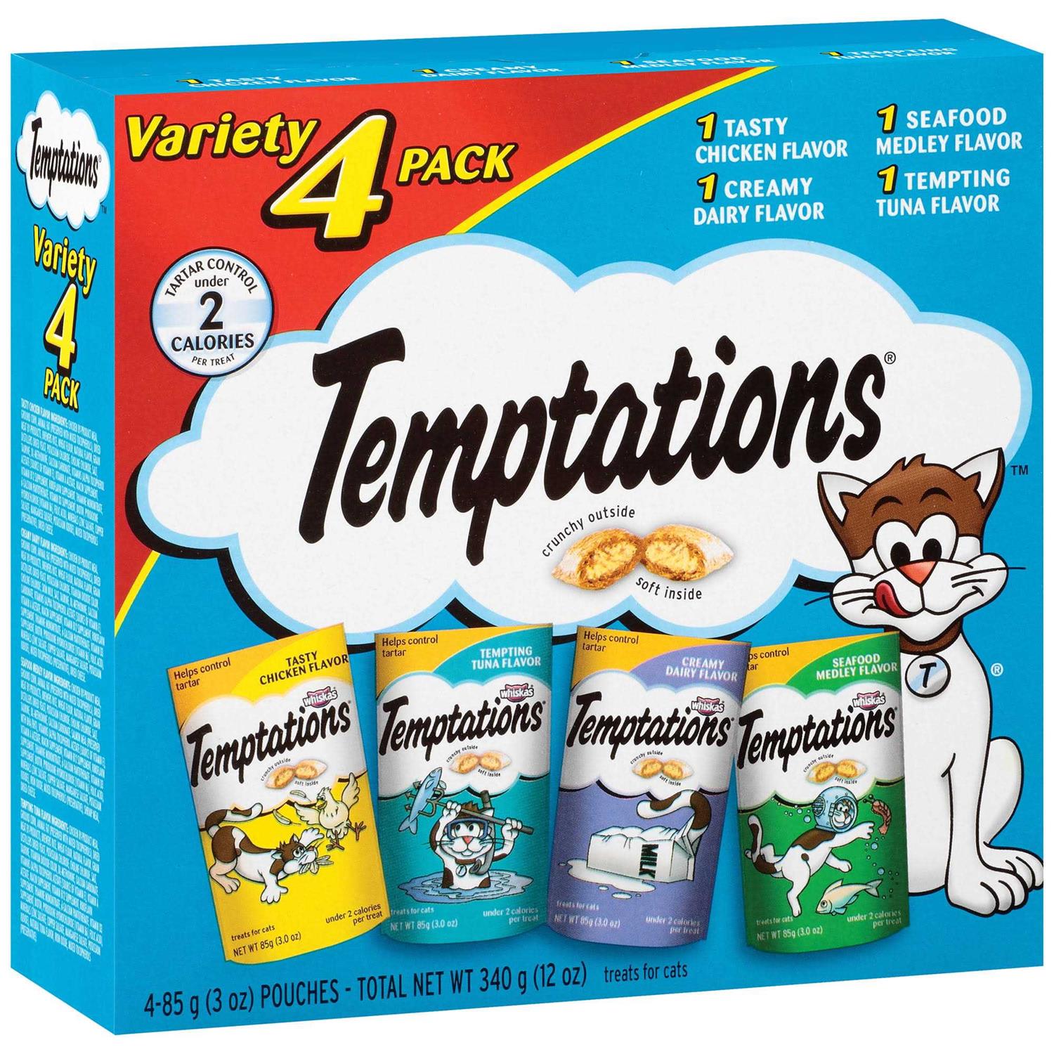Temptations Classic Crunchy and Soft Cat Treats Variety Pack - Nail Gallerys