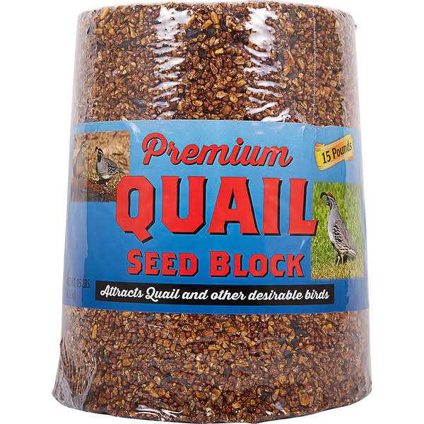 Sahuaro Seed Quail Bird Food Block for Corn - Nail Gallerys