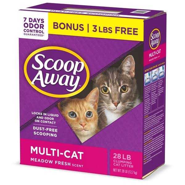 Scoop Away Clumping Cat Litter Multi-Cat - Nail Gallerys