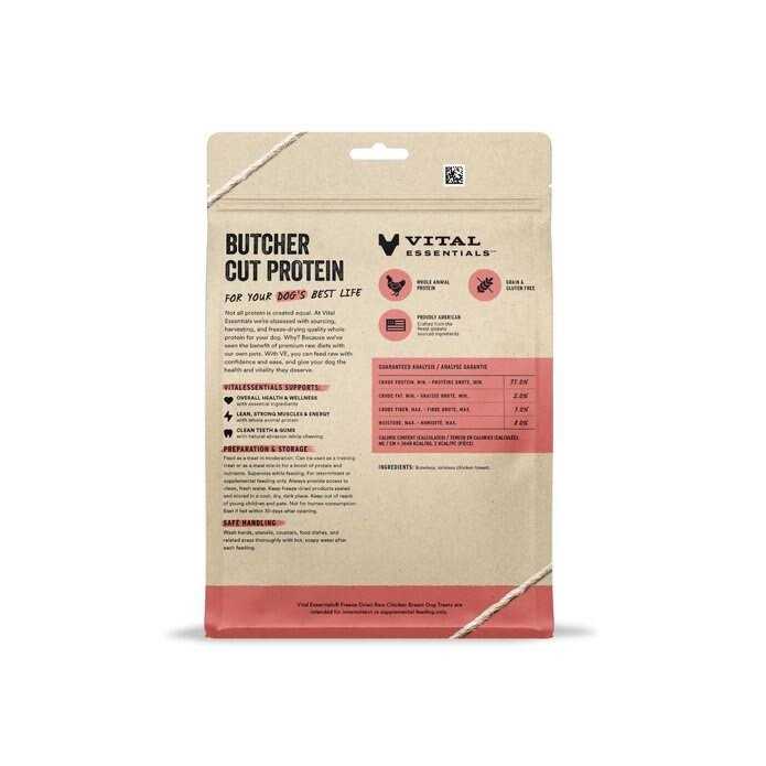 Vital Essentials Dog Treats Freeze Dried Chicken Breast - Nail Gallerys