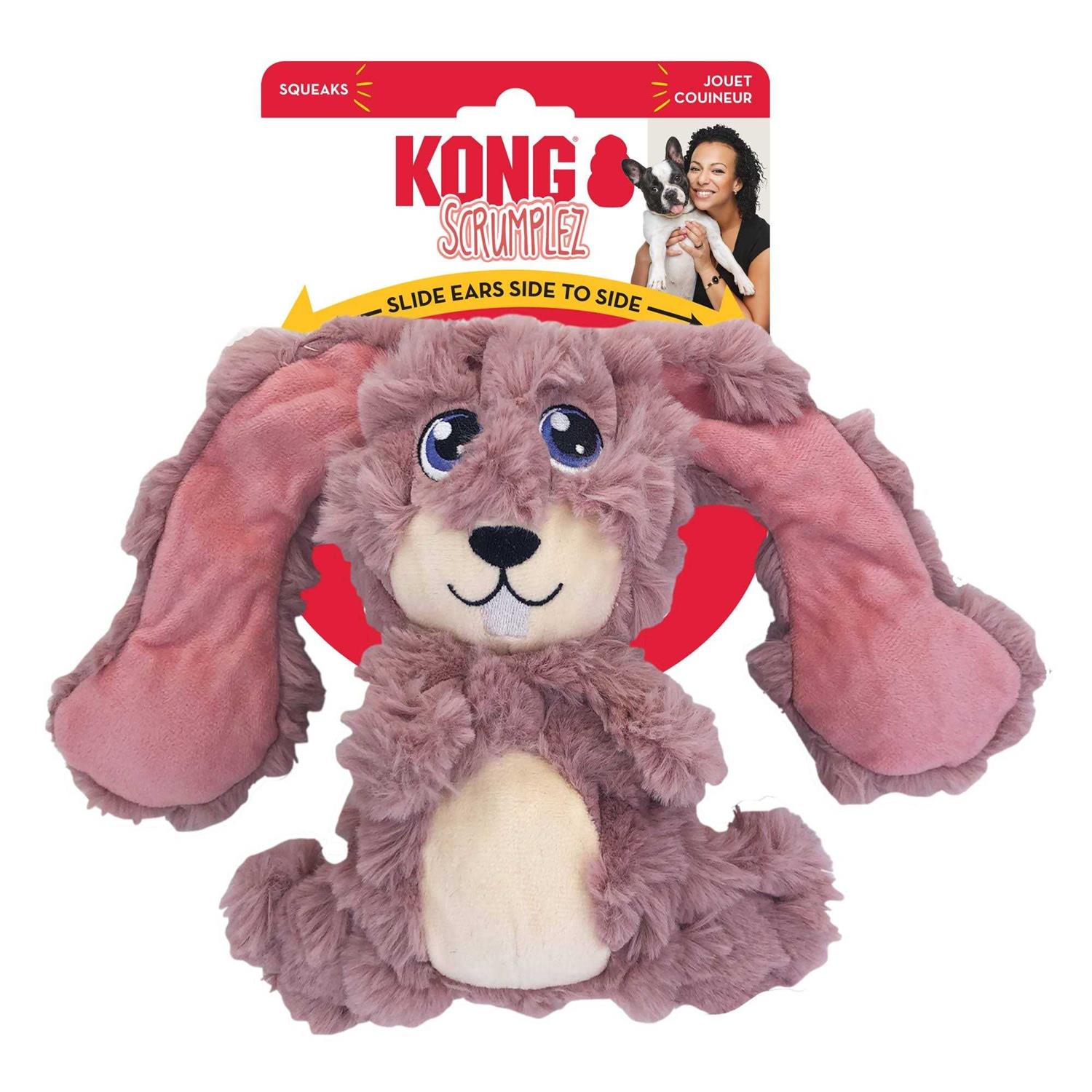 Kong Scrumplez Bunny Dog Toy - Nail Gallerys
