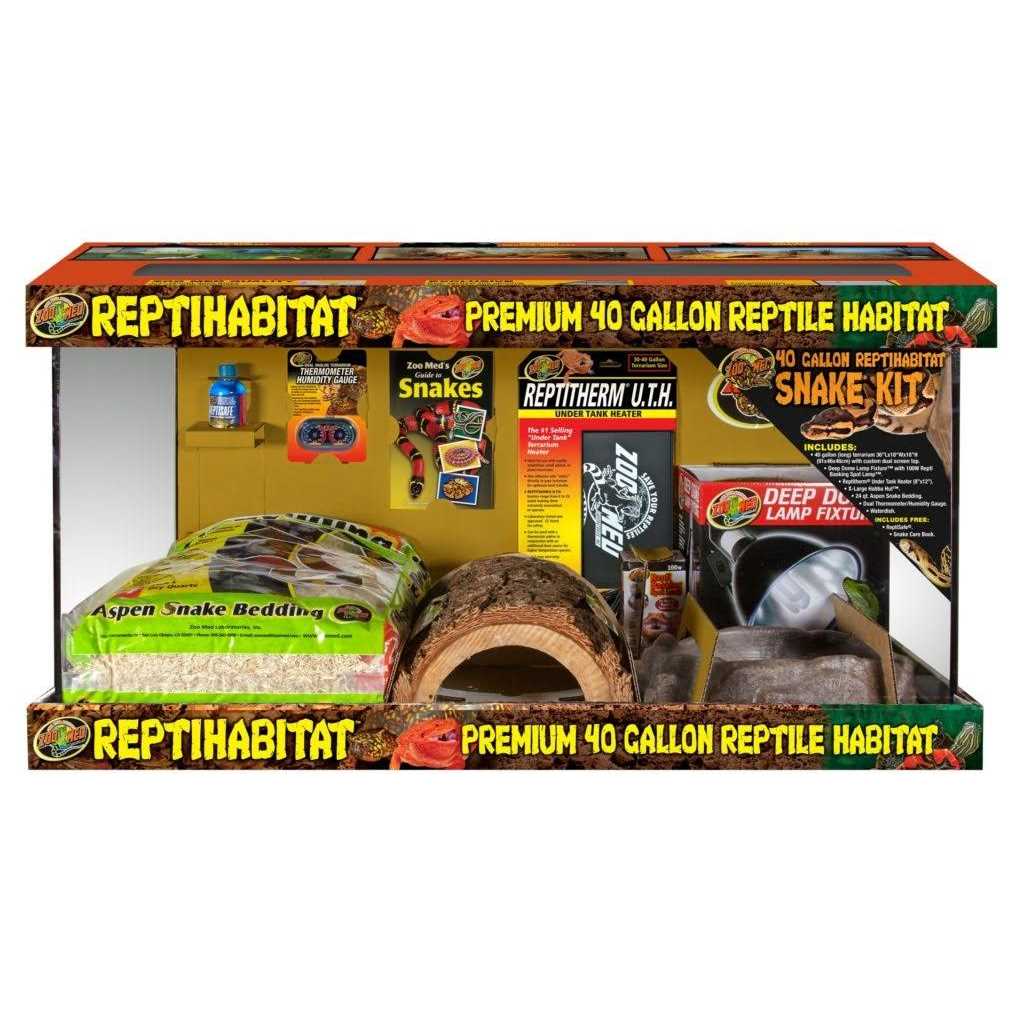 Zoo Med ReptiHabitat Snake Kit - Nail Gallerys