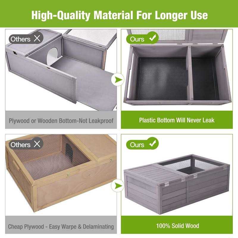 GUTINNEEN Tortoise Cage Large Tortoise Habitat with Light Support Frame - Nail Gallerys