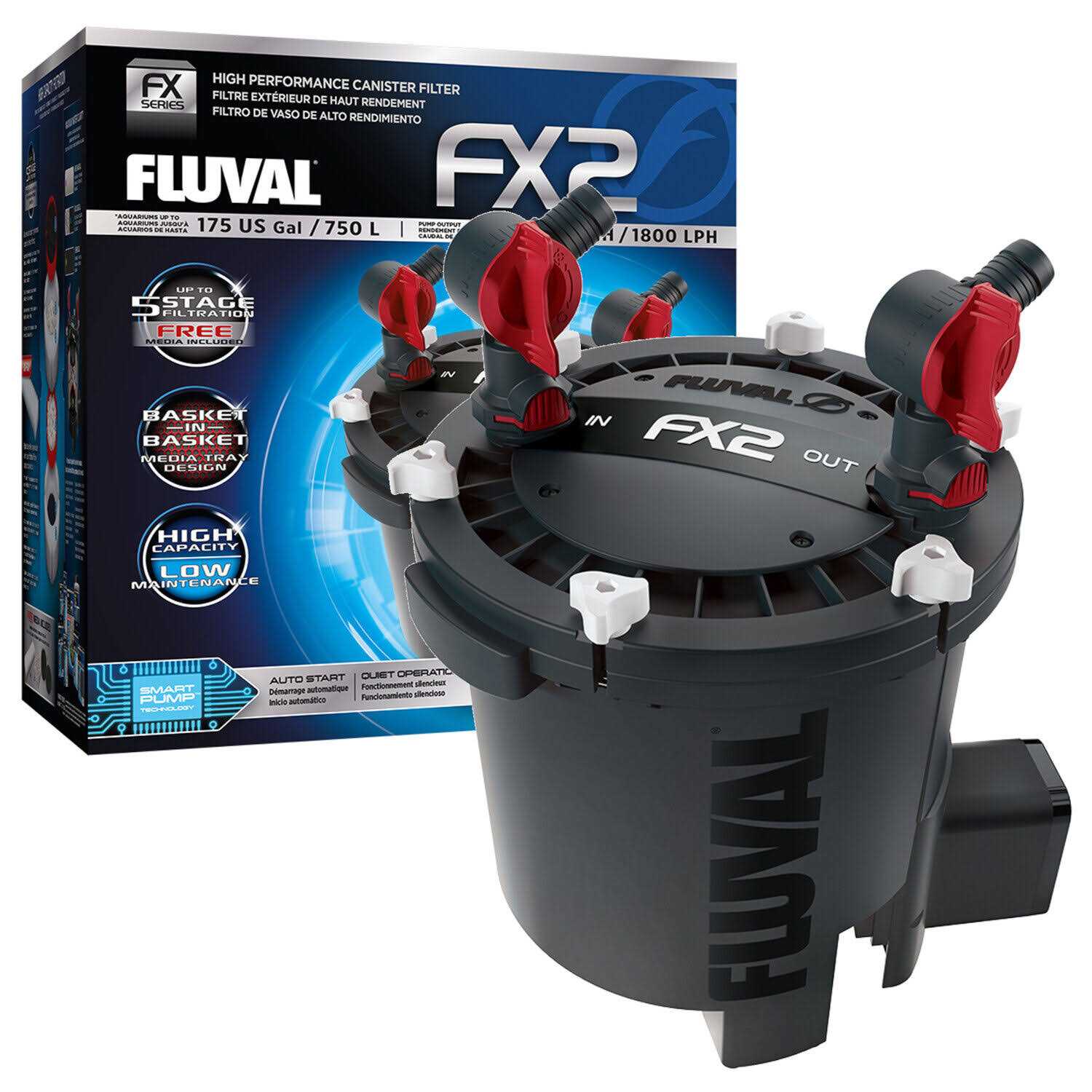 Fluval FX2 High Performance Canister Filter - Nail Gallerys