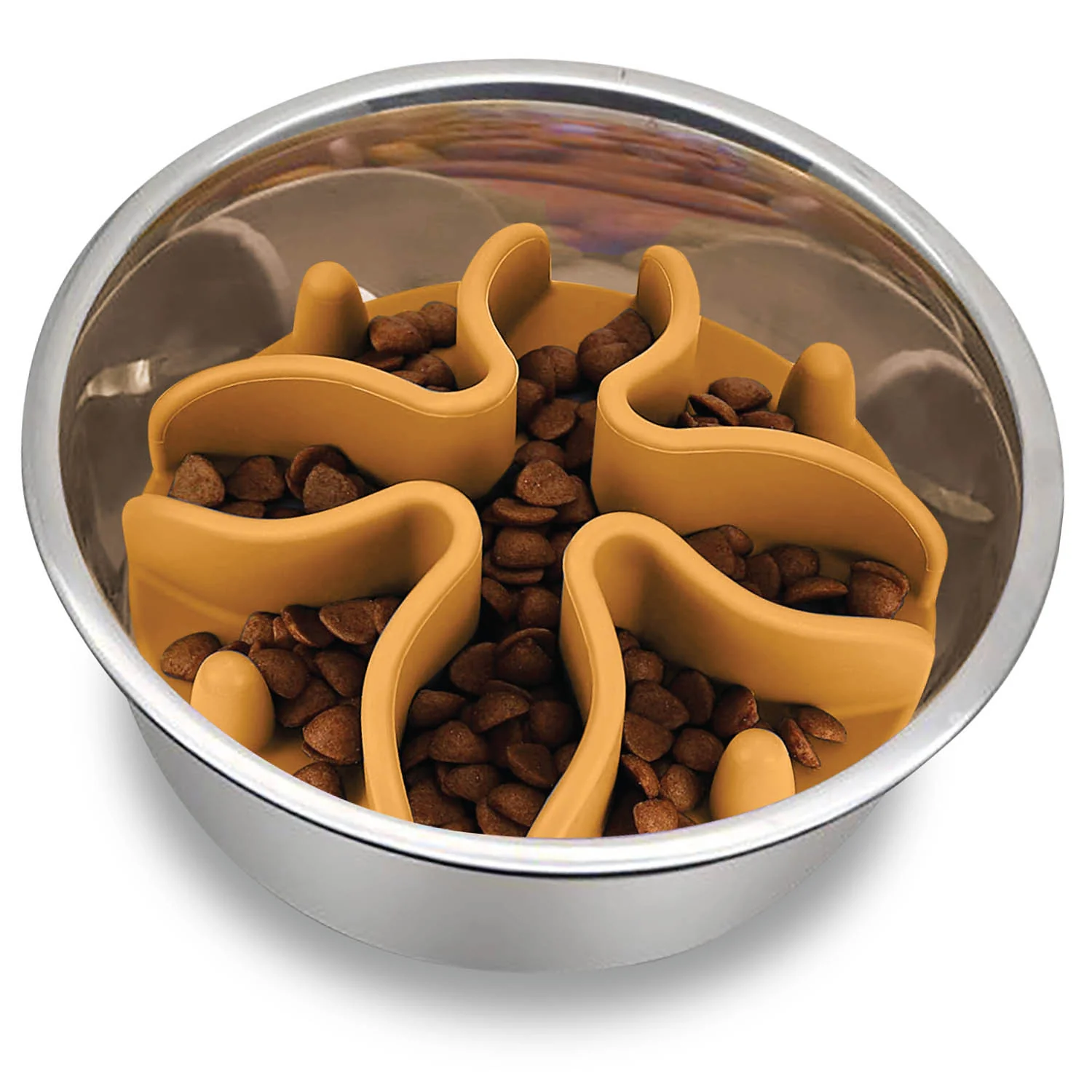 Paw Puzzle Slow Feeder Dog Bowl Insert - Nail Gallerys