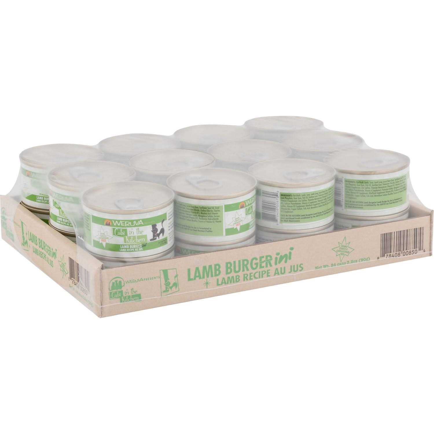 Weruva Cats in The Kitchen Lamb Burgini - Nail Gallerys