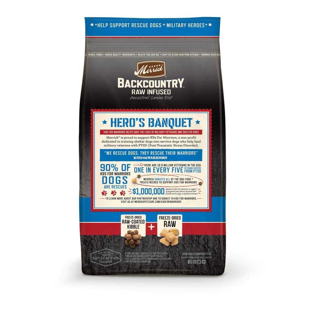 Merrick Backcountry Grain Free Hero’s Banquet Dry Dog Food - Nail Gallerys