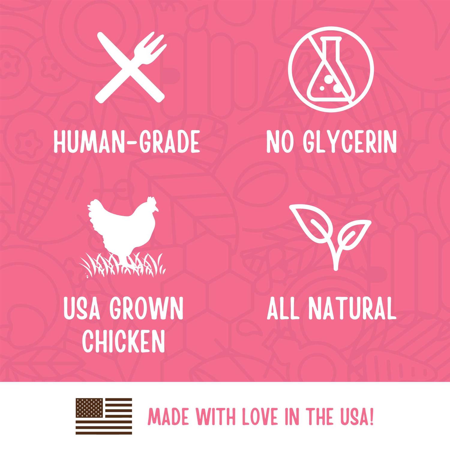 Full Moon Chicken Strips Dog Treats - Nail Gallerys