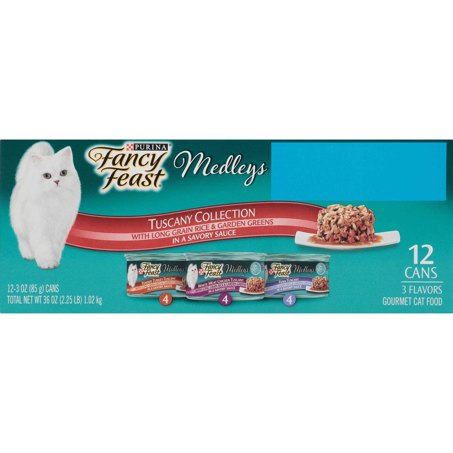 Fancy Feast Medleys Tuscany Wet Cat Food Variety Pack - Nail Gallerys