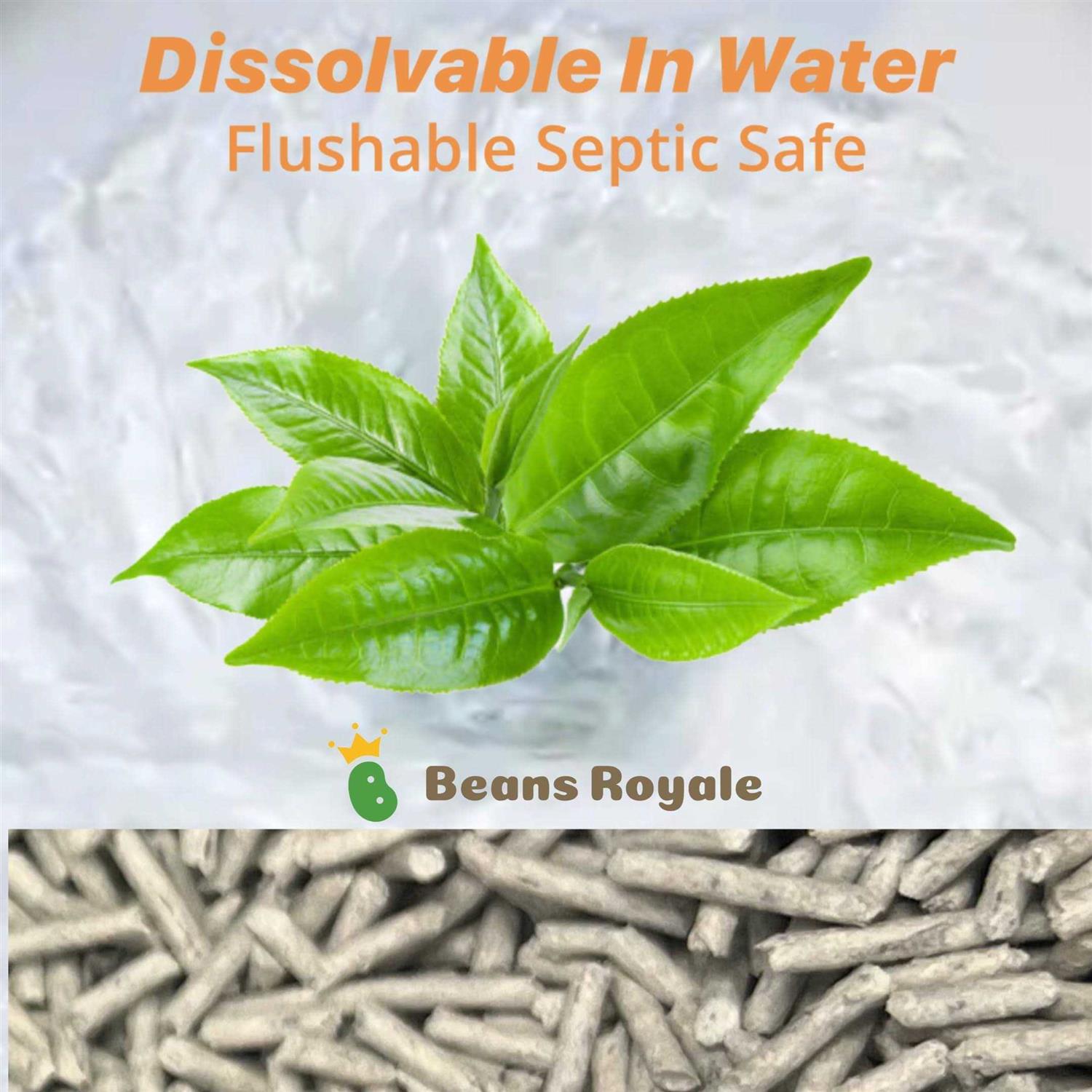 Beans Royale 2pcs Pack Tofu Cat Litter Clumping Kitty Litter - Nail Gallerys