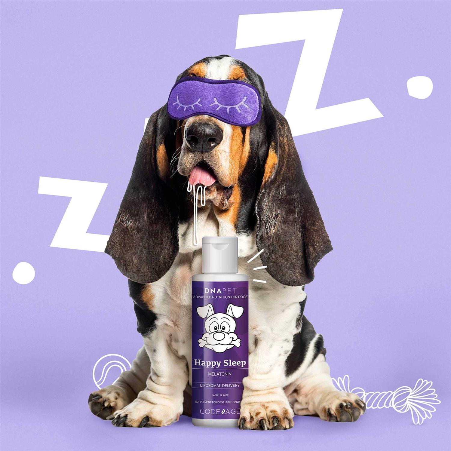 DNA Pet Happy Sleep Liquid Melatonin Dog Supplement - Nail Gallerys
