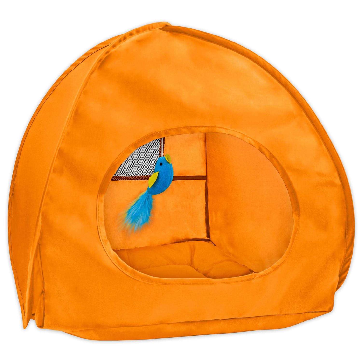 Ruffin’ It Cat Pop Up Tent - Nail Gallerys