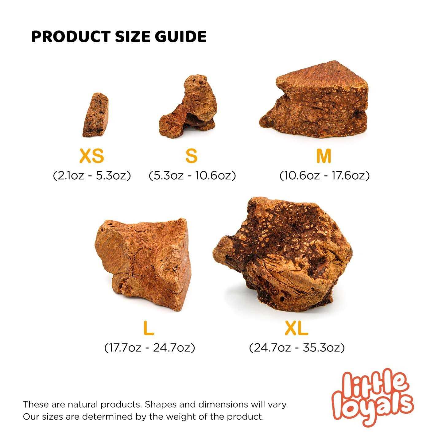 Little Loyals Premium Heather Tree Wood Dog Chew - Nail Gallerys