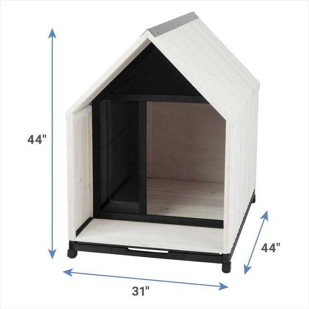 Frisco Classic Wooden Outdoor Dog House - Nail Gallerys