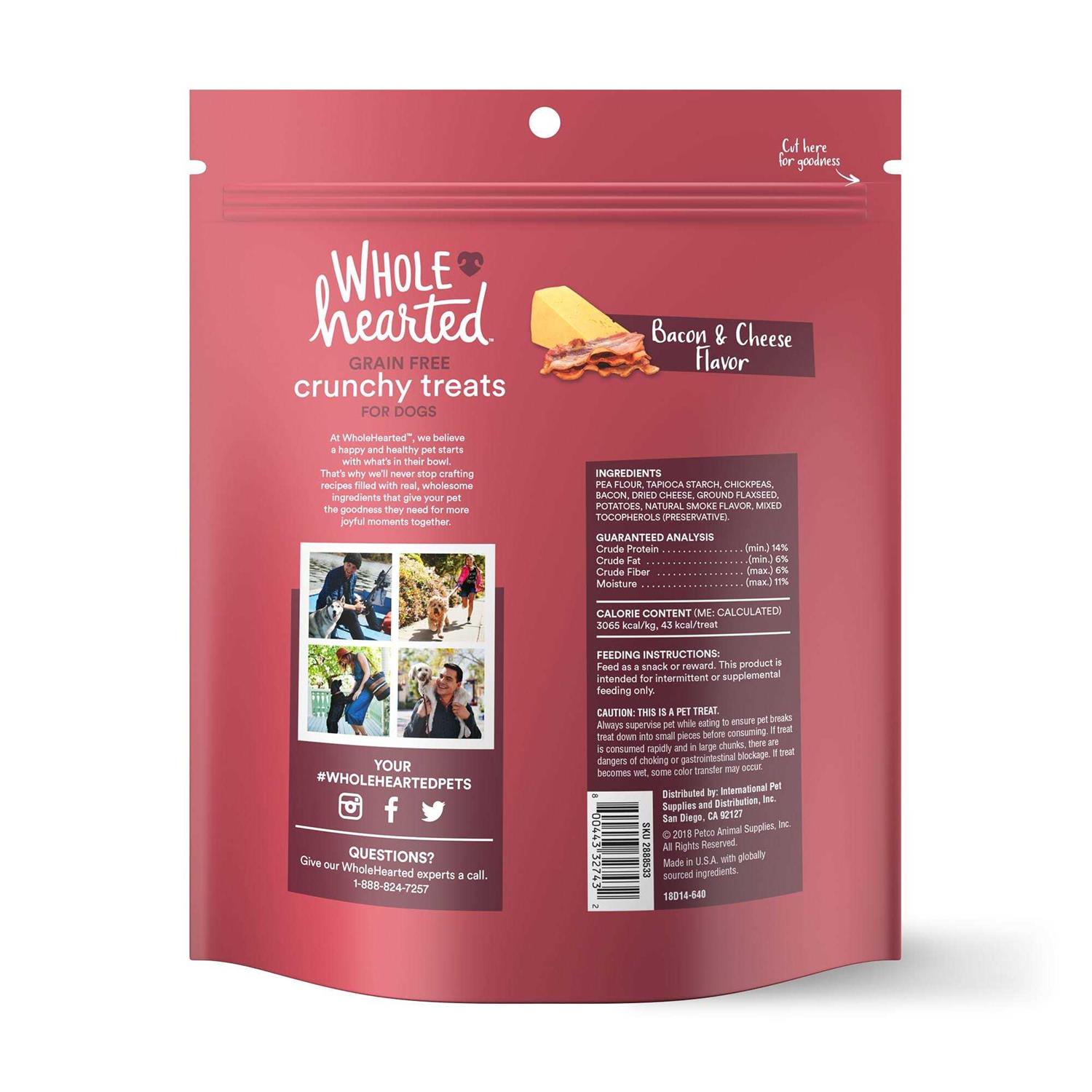 WholeHearted Grain Free Crunchy Dog Treats - Nail Gallerys