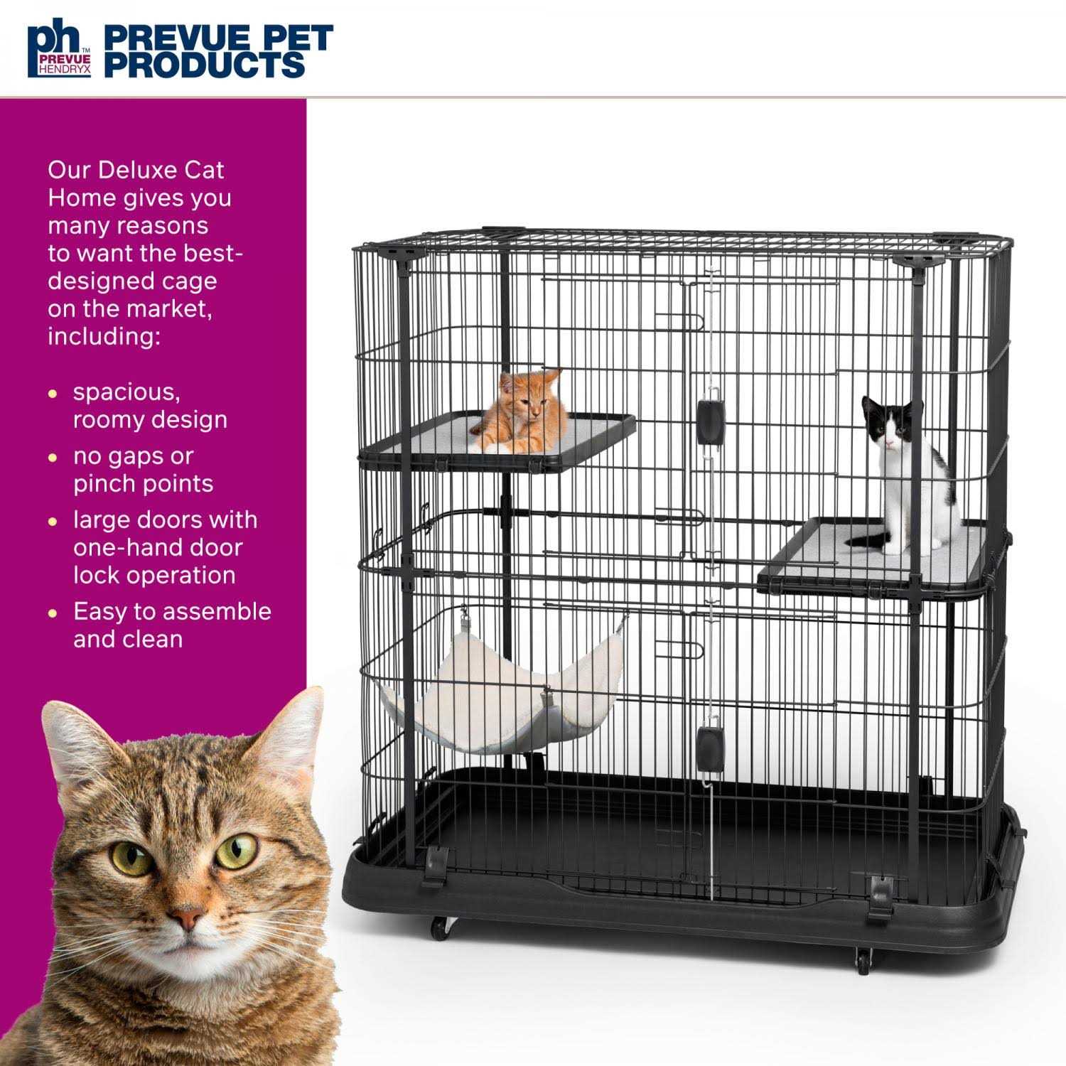 Prevue Pet Products Deluxe Cat Home - Nail Gallerys