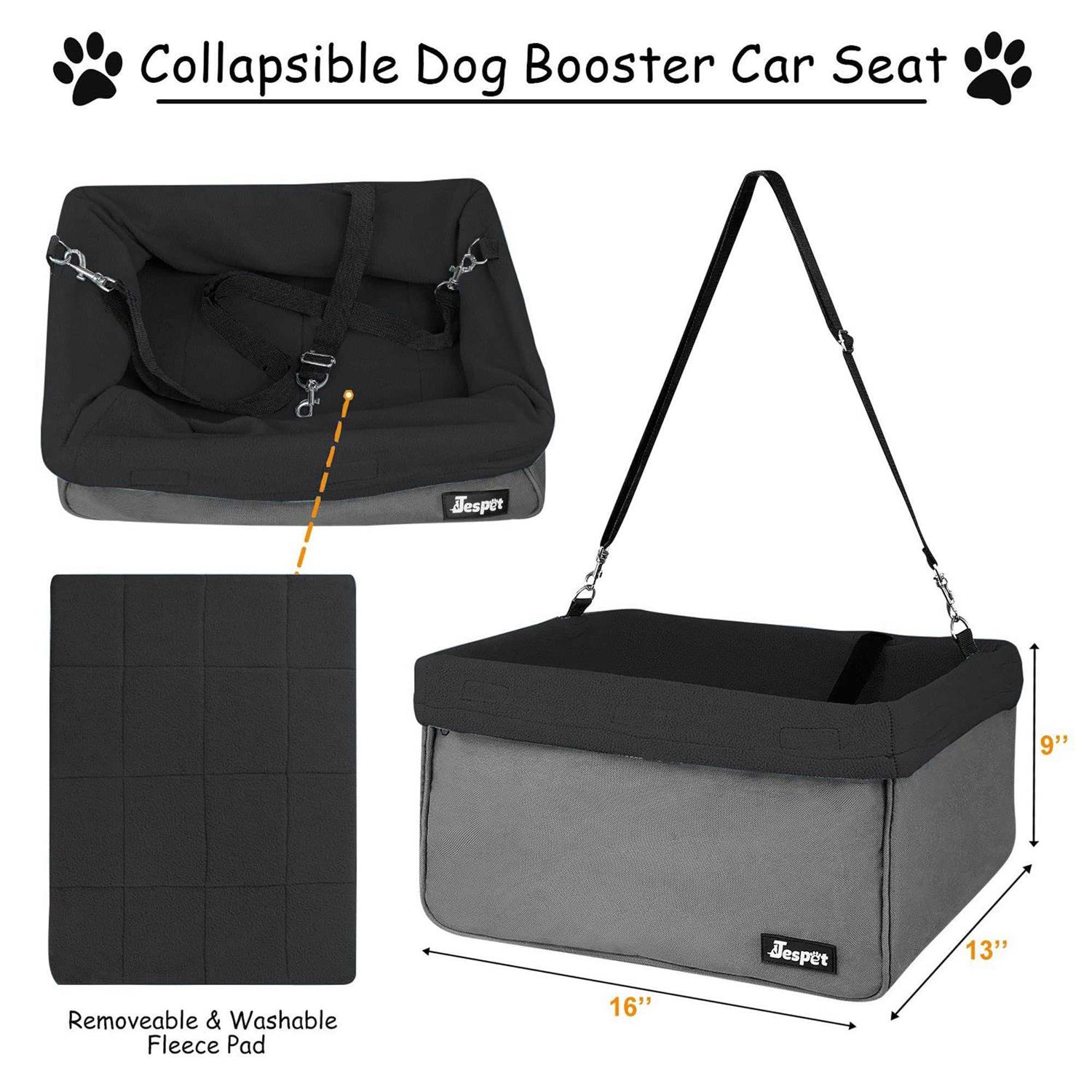 Jespet Car Travel Dog Booster Seat - Nail Gallerys