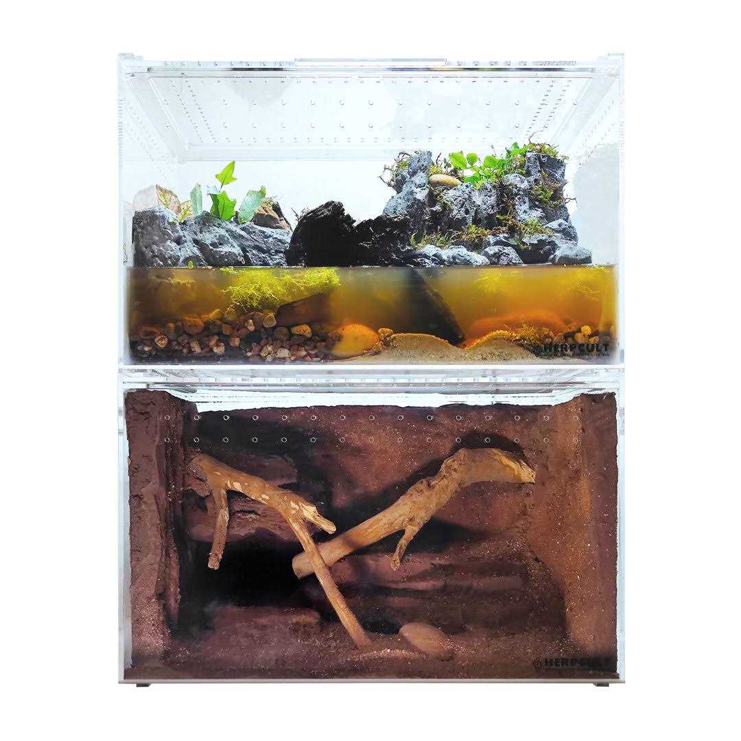 HerpCult Acrylic Clear-Top Reptile Habitat - Nail Gallerys