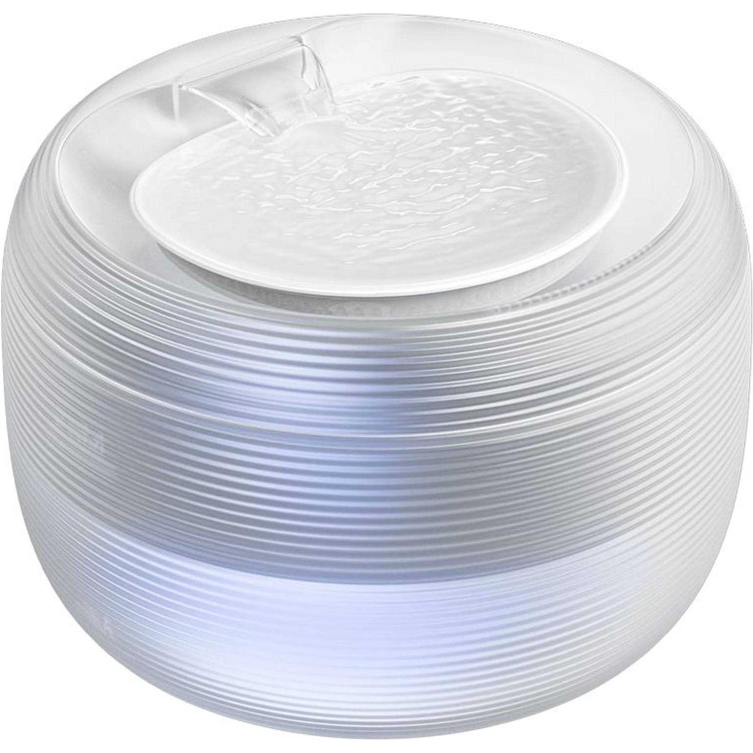 GroovyPets 2.5 L Translucent Pet Drinking Water Fountain Waterer for Cats Dogs-3 Colors 4U - Nail Gallerys