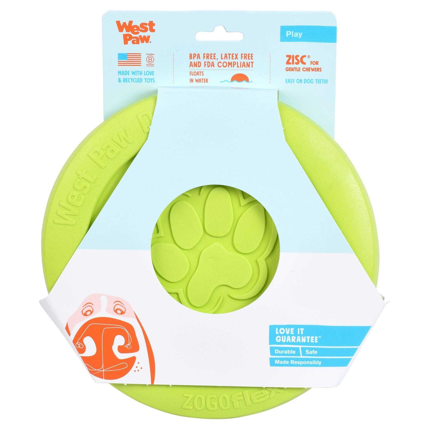 West Paw Zisc Dog Toy - Nail Gallerys