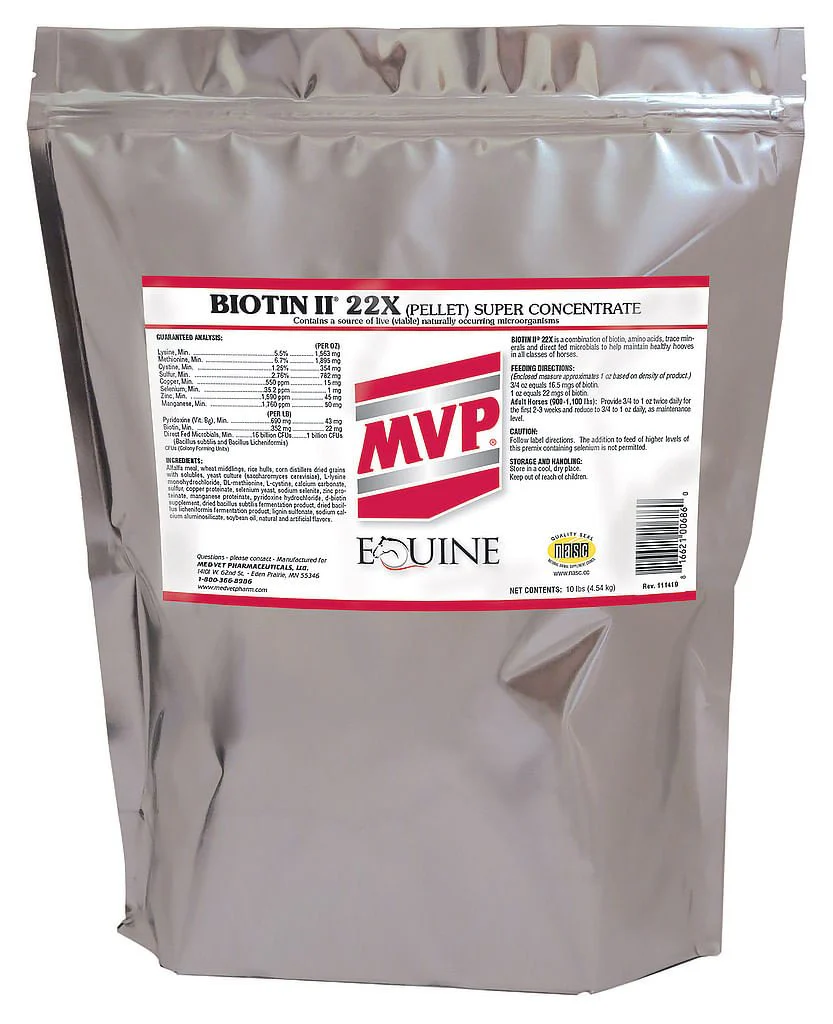 Med-Vet Biotin II 22X Horse Supplement - Nail Gallerys