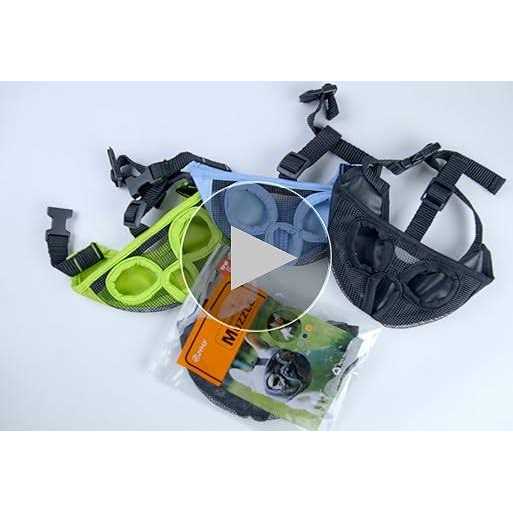 JYHY Short Snout Dog Muzzles Adjustable Breathable Mesh Bulldog Muzzle for Biting Chewing Licking Grooming Dog Mask - Nail Gallerys