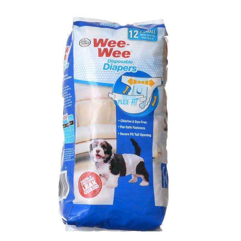 Four Paws Wee Wee Disposable Diapers - Nail Gallerys