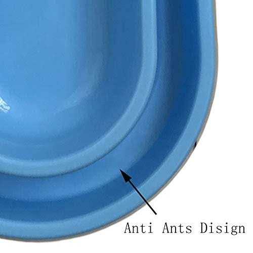 Ant Away Cat Dog Pet Food Bowl 32 Oz Food Water Bowls Dish for Small Medium Size Dogs Cats by With You6688 - Nail Gallerys